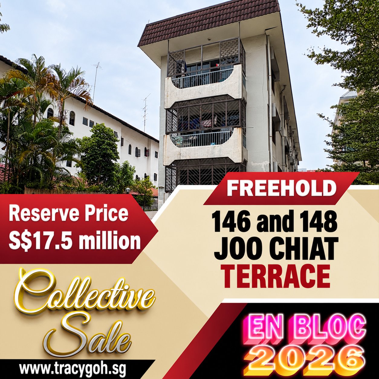 146 and 148 Joo Chiat Terrace Collective Sale 2026 146 and 148 Joo Chiat Terrace Collective Sale 2026