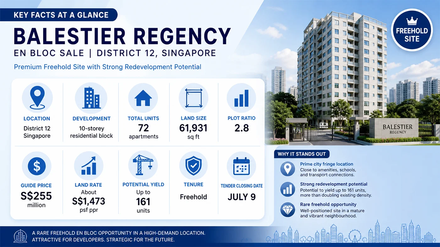 Balestier Regency Collective Sale Key Facts at a Glance