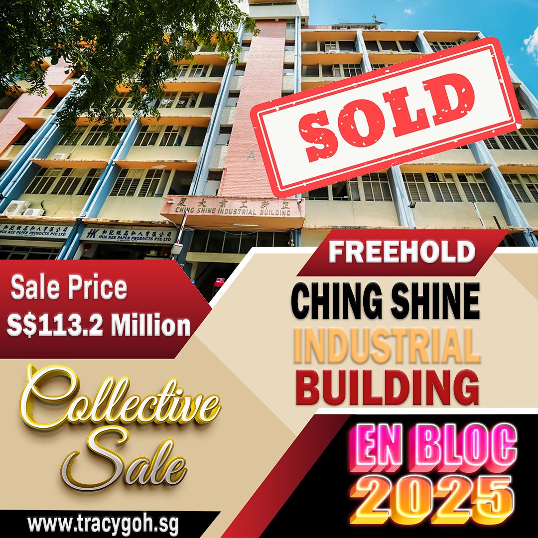 Ching Shine Industrial Building Sold En Bloc For S$113.2 million to Soon Hock Group