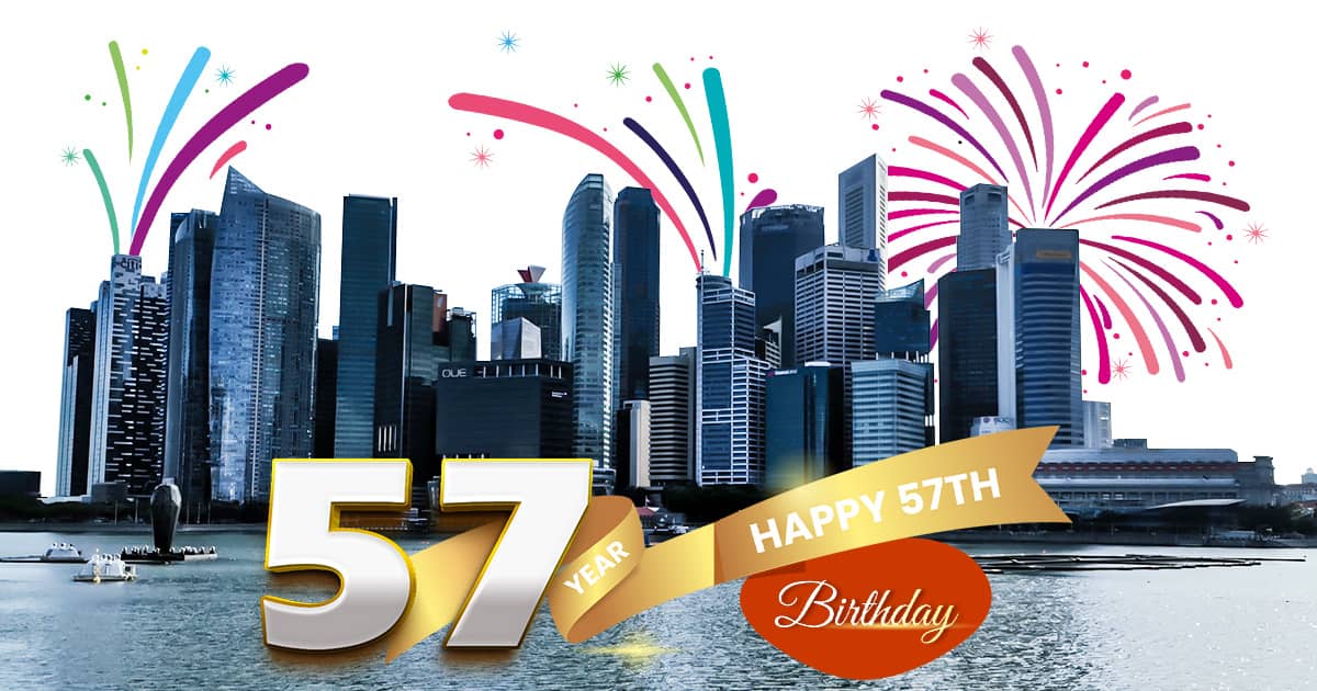 En Bloc 2022 Singapore Happy 57th Birthday