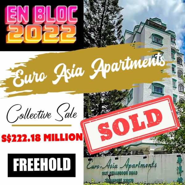 Euro Asia Apartments Sold En Bloc To Consortium For 222.18m
