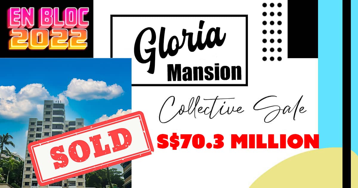 Gloria Mansion Pasir Panjang Freehold Condo Sold En Bloc for S$70.3 million Facebook