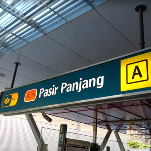Island View Pasir Panjang MRT The Pasir Panjang MRT station is about a 4-minute walk from the Island View Site.