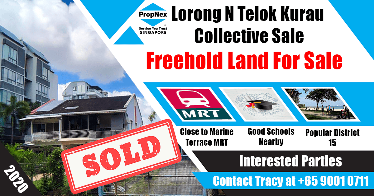 Lorong N Telok Kurau Site En Bloc SOLD – 4th Successful Sale 2020