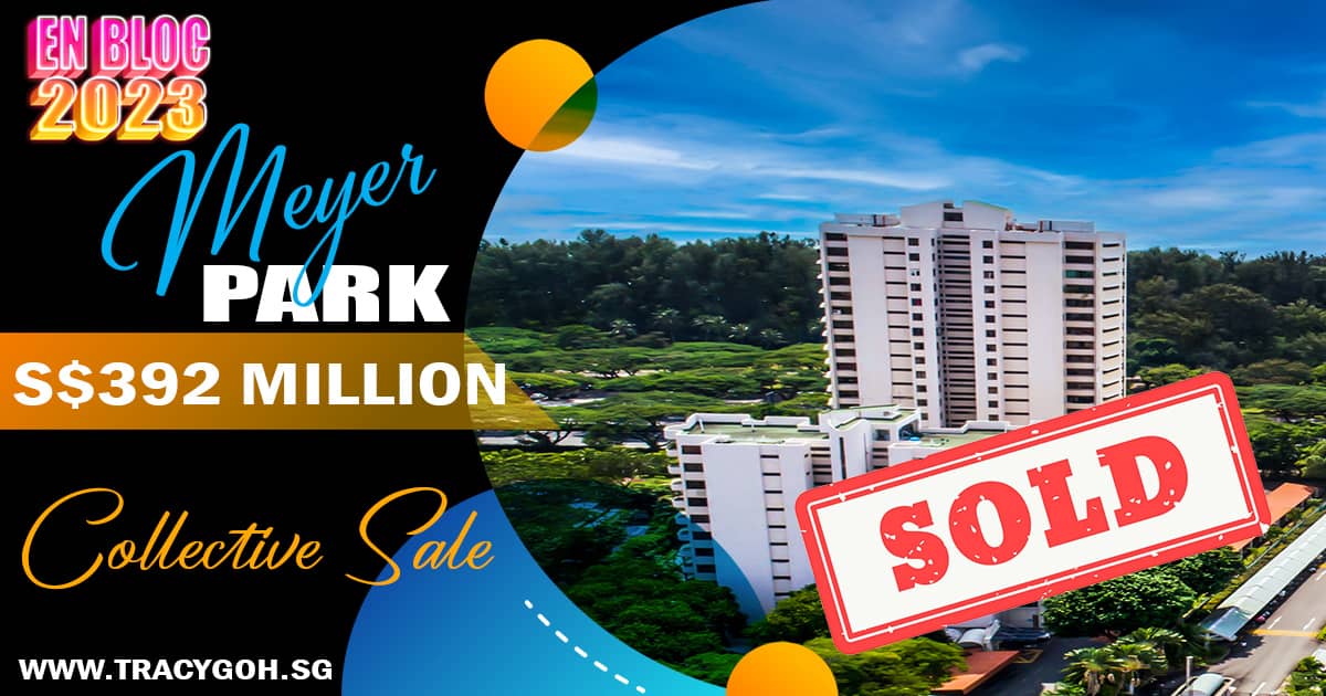 Meyer Park Condo En Bloc Sold to a Joint Venture of UOL and Singapore Land Group for S$392.18 million. Facebook Post
