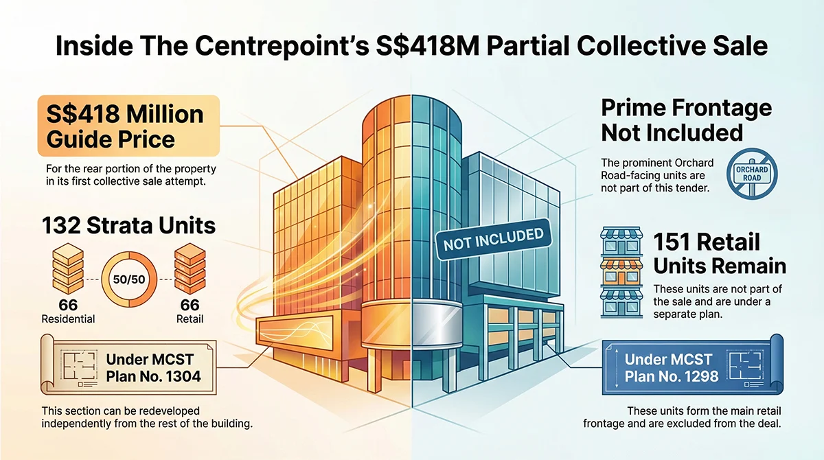 Scope of the Collective Sale Centrepoint Mall