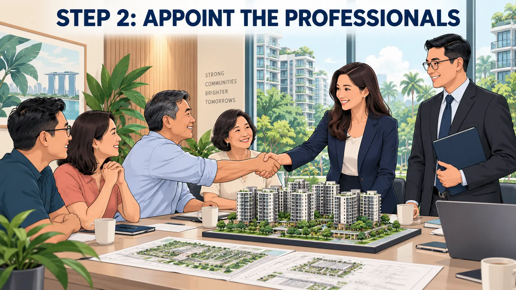 Step 2 Appoints the Marketing Agent and Solicitor Step 2 Appoints the Marketing Agent and Solicitor