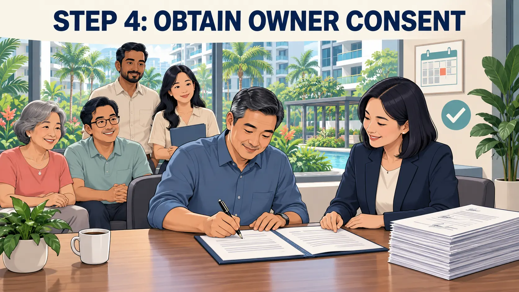 Step 4 Obtain the Required Owner Consent Step 4 Obtain the Required Owner Consent