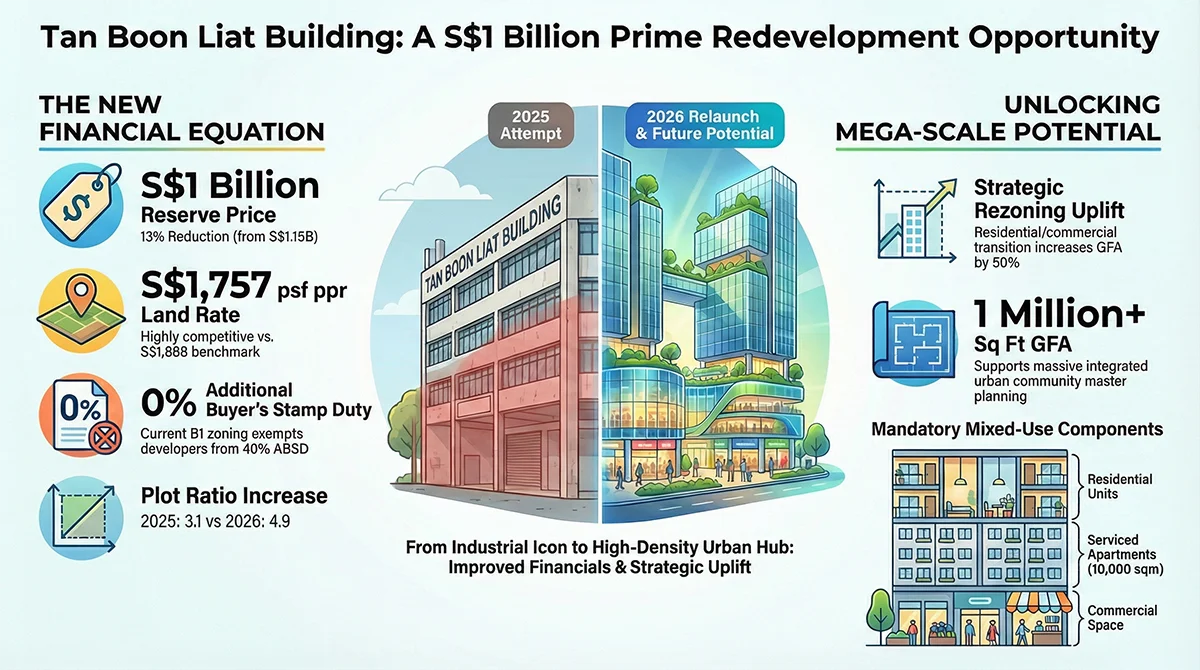 Tan Boon Liat Building Development Potential