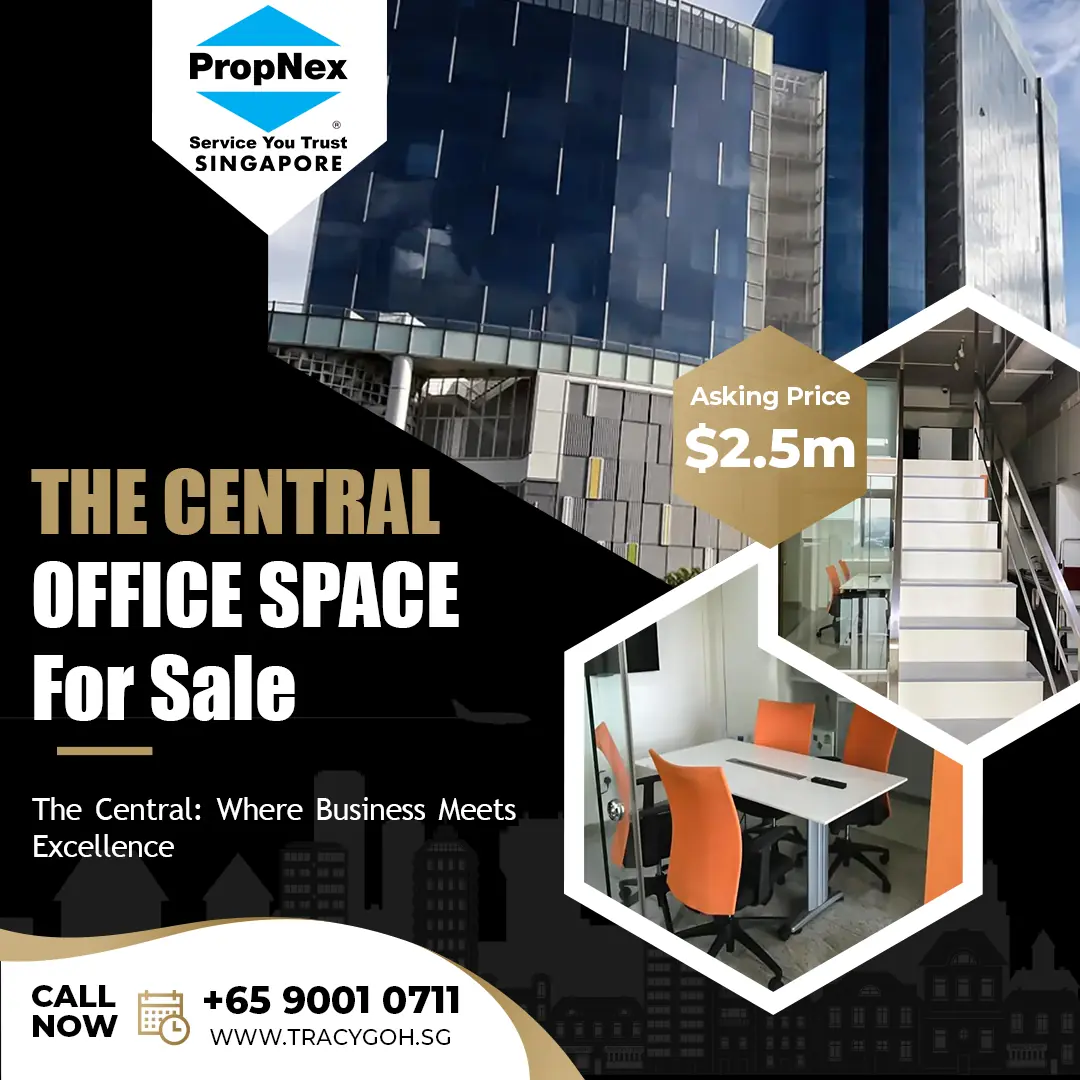 The Central Tower 2 Office Space For Sale - S$2.5 million